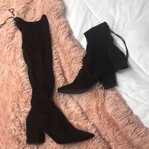 Knee high boots